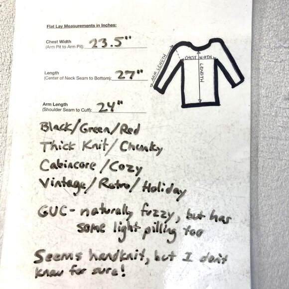 Eddie Bauer Fair Isle Christmas Sweater Mens Medium M Wool Blend Crewneck Knit - Picture 15 of 15